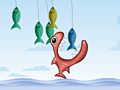 Igra Napad piranha ugriza  online