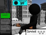 Igra Stykman: Gunner iz pištolja 3d online