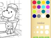 Igra Boja za djecu za djecu: ugodni prijatelji online
