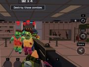 Igra Pixel Battle: Zombiji napadaju online