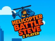 Igra Helikopter Battle Steve 2 igrača online