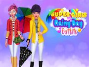 Igra Super Girls: Moje odjeće za kišni dan online