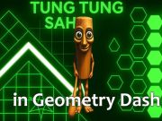 Igra Tung Tung Sahur u crtici geometrije online