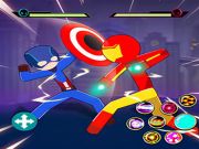 Igra Stykman: Borba junaka online