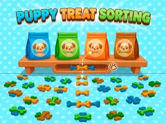 Igra Puppy Treat Sorting online