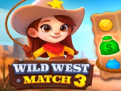 Igra Wild West Match 3 online