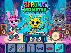 Igra Sprunki Monster Music Beats online
