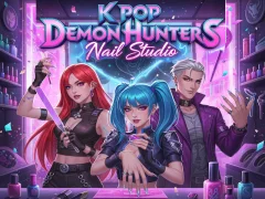 Igra K Pop Demon Hunters Nail Studio online