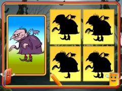 Igra Shadow Match Halloween online