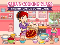 Igra Sara’s Cooking Class: Cherry Upside Down Cake online