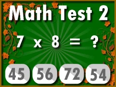 Igra Math Test 2 online