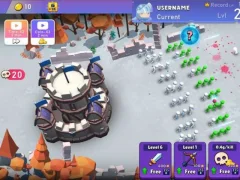 Igra Stickman Guys Defense online