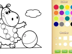 Igra Baby Farm Animals Coloring Book for Kids online