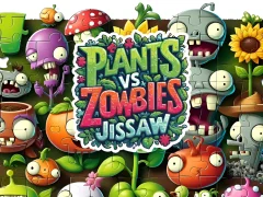 Igra Plants vs Zombies Jigsaw online