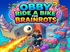 Igra Obby Ride a Bike For Brainrots online
