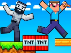 Igra Noob: Parkour Tricks online