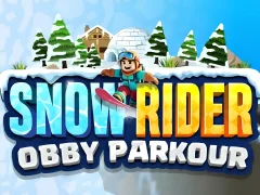Igra Snow Rider Obby Parkour online