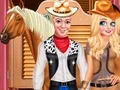 Igra Frozen Couple Cowboy Style online