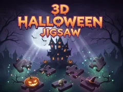 Igra 3D Halloween Jigsaw online