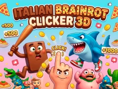 Igra Italian Brainrot Clicker 3D online