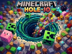 Igra Minecraft Hole IO online