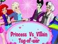 Igra Princess Vs. Villains Tug-of-war online