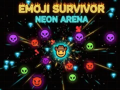 Igra Emoji Survivor - Neon Arena online