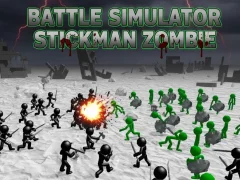 Igra Battle Simulator Stickman Zombie online