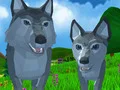 Igra Wolf simulator wild animals online
