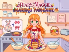 Igra Diary Maggie Making Pancake online