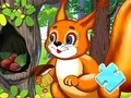 Igra Jigsaw Puzzle: Squirrel Hide Food online