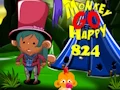 Igra Monkey Go Happy Stage 824 online