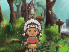 Igra Girl Reach Thanksgiving Land online