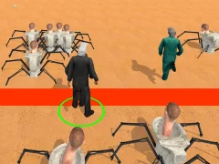 Igra Cameraman vs Skibidi Survival online