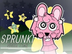 Igra Sprunki Night Time 2 online