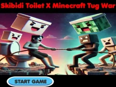 Igra Skibidi Toilet X Minecraft Tug War online
