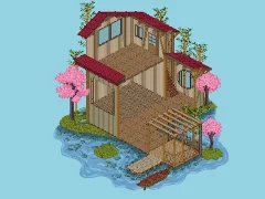 Igra Pixel House online