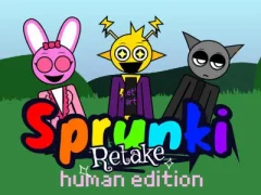 Igra Sprunki Retake: Human Edition online