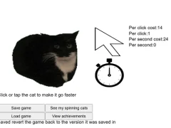 Igra Spinning Cat Clicker online
