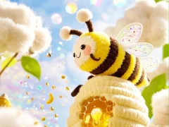 Igra Find The Differences: Little Bee's Adventure online