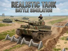 Igra Realistic Tank Battle Simulation online