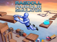 Igra Ragdoll Parkour Simulator online