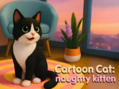 Igra Cartoon Сat: naughty kitten online
