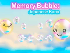 Igra Memory Bubble: Japanese Kana online