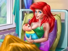 Igra Princess Mermaid Mommy Birth online
