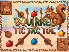 Igra Squirrel Tic Tac Toe online