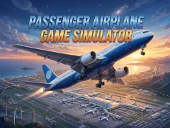 Igra Passenger Airplane Game Simulator online