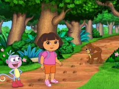 Igra Dora the Explorer Find Those Puppies online