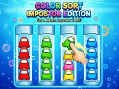 Igra Color Sort Impostor Edition online