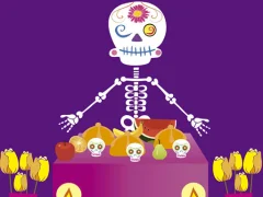 Igra Skeleton party hidden online